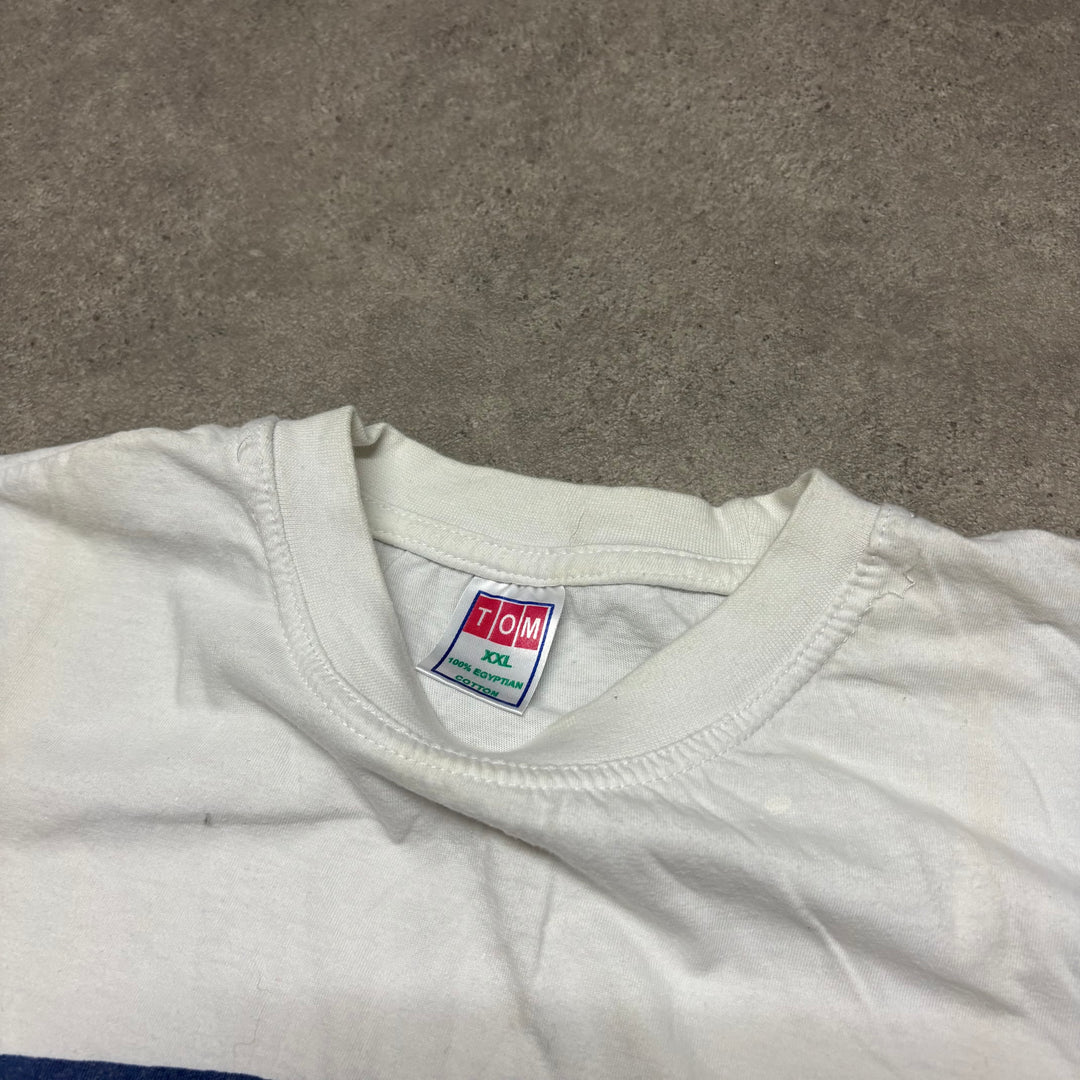Vintage Camel Cigarettes White Graphic T-Shirt (XL)