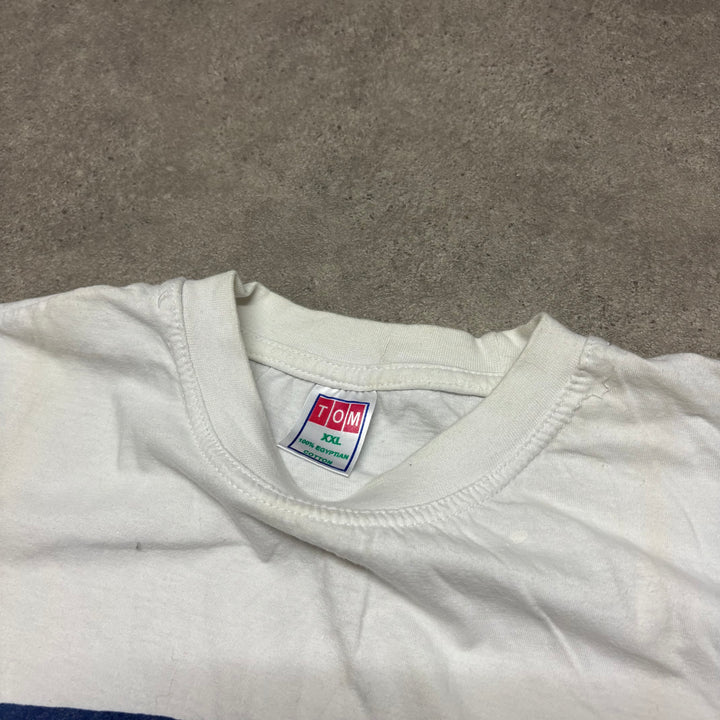 Vintage Camel Cigarettes White Graphic T-Shirt (XL)