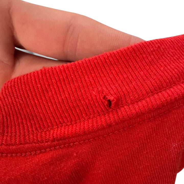 Vintage Reebok Red Graphic T-Shirt (XL)