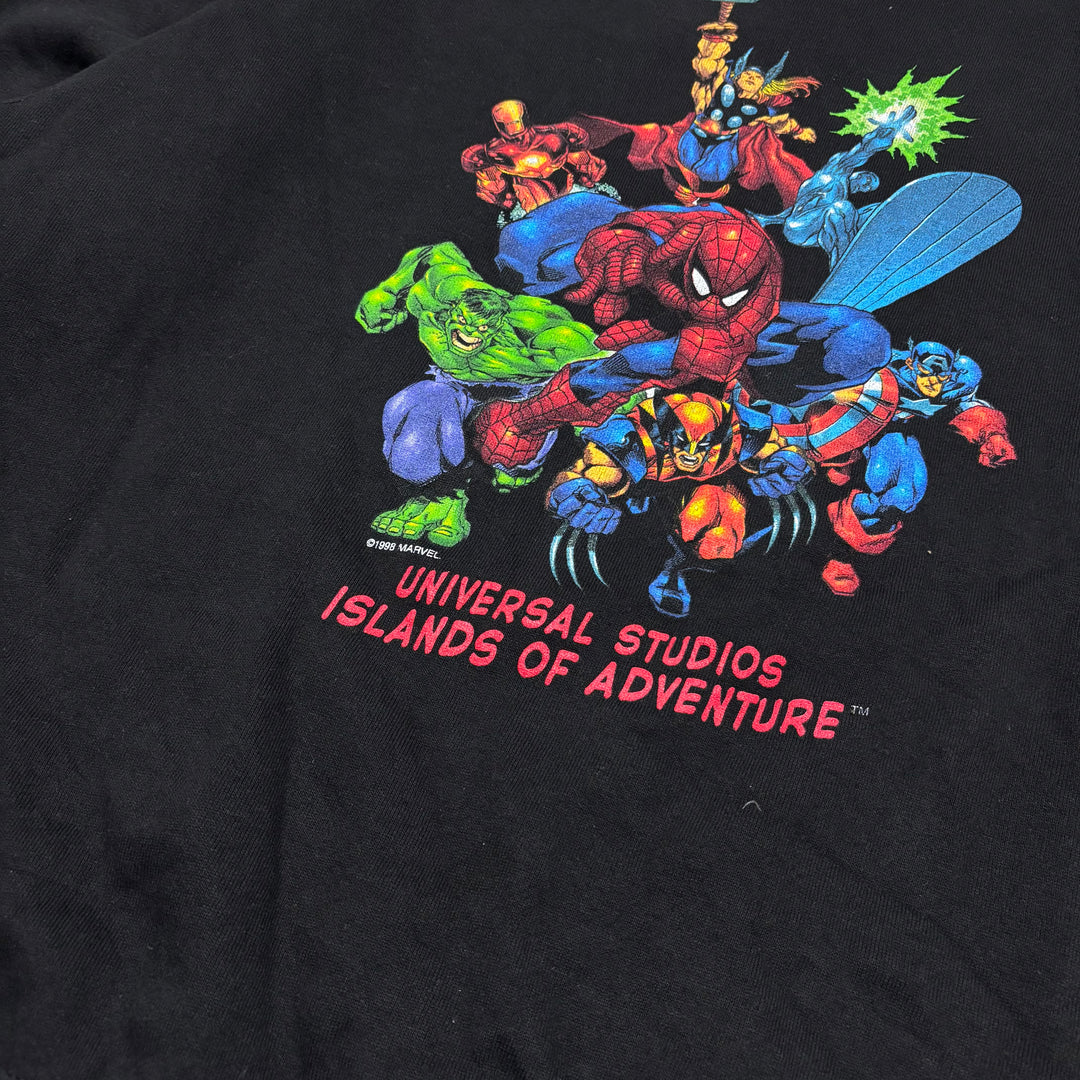 90's Vintage Universal Studios Black Graphic Sweatshirt (XL)