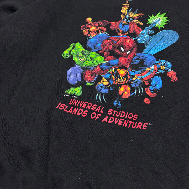90's Vintage Universal Studios Black Graphic Sweatshirt (XL)