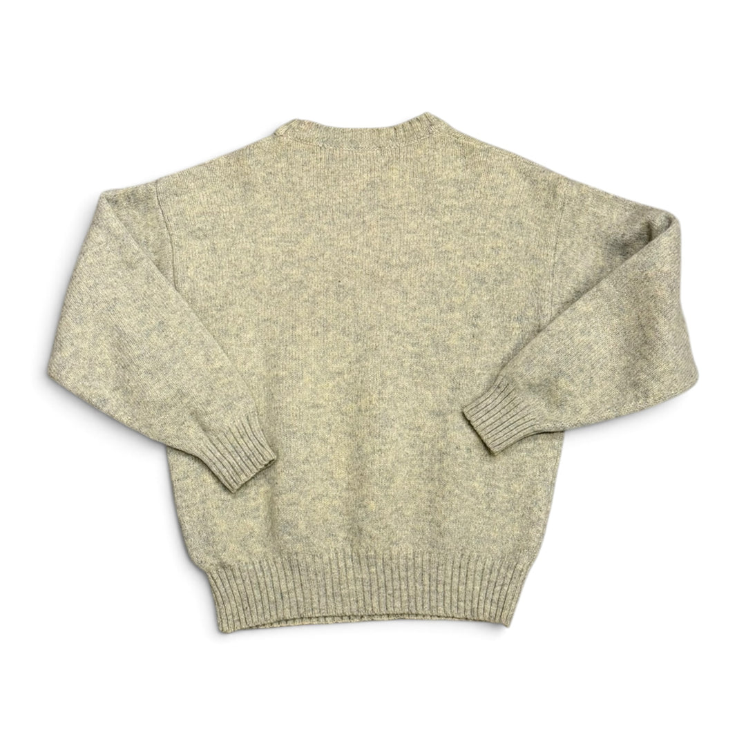 Vintage Burberry Oatmeal Knitted Jumper  (S)