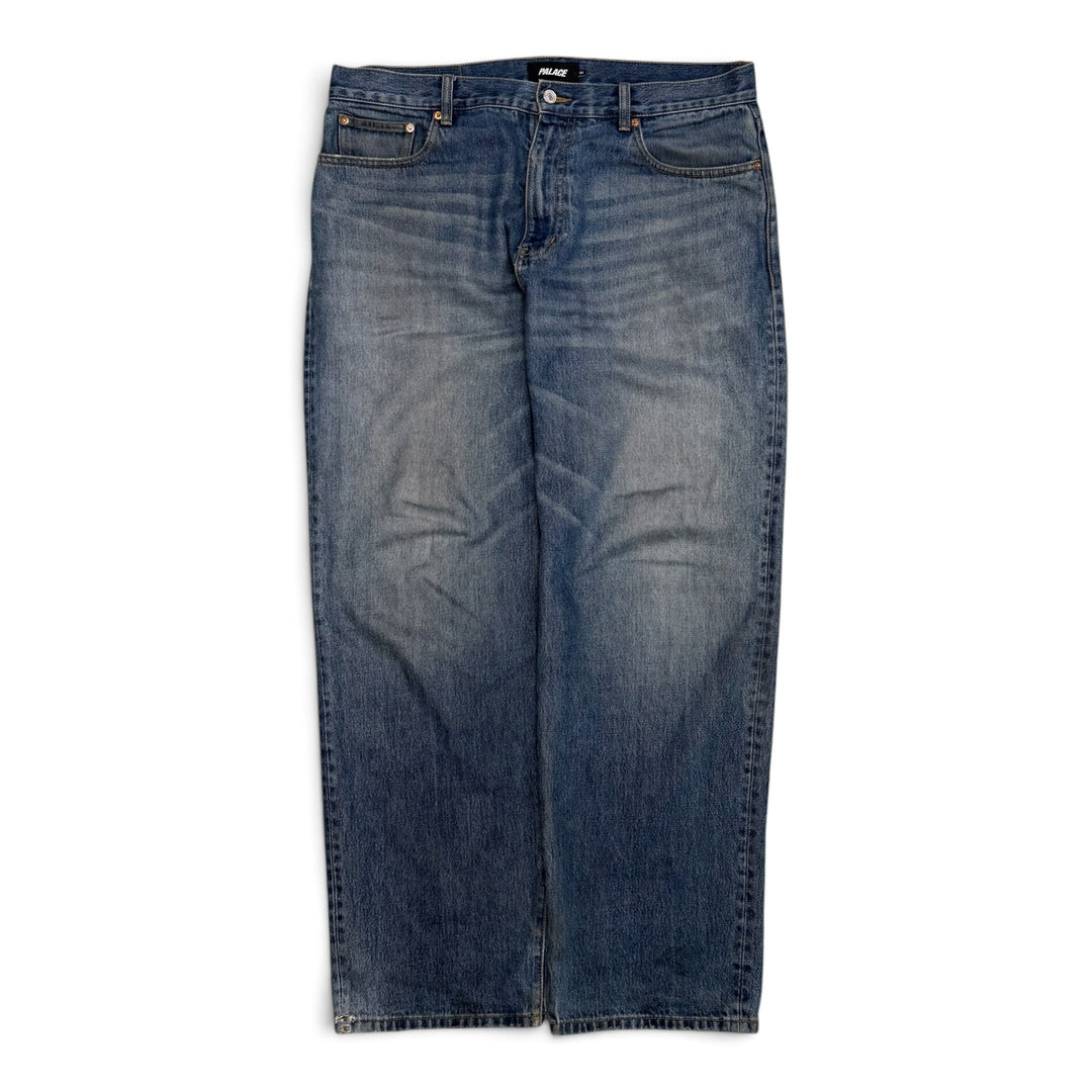 Palace P90 Baggy Denim Jeans Blue (34)