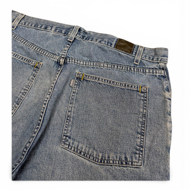 Vintage Levis Silvertab Baggy Denim Shorts Blue (40")