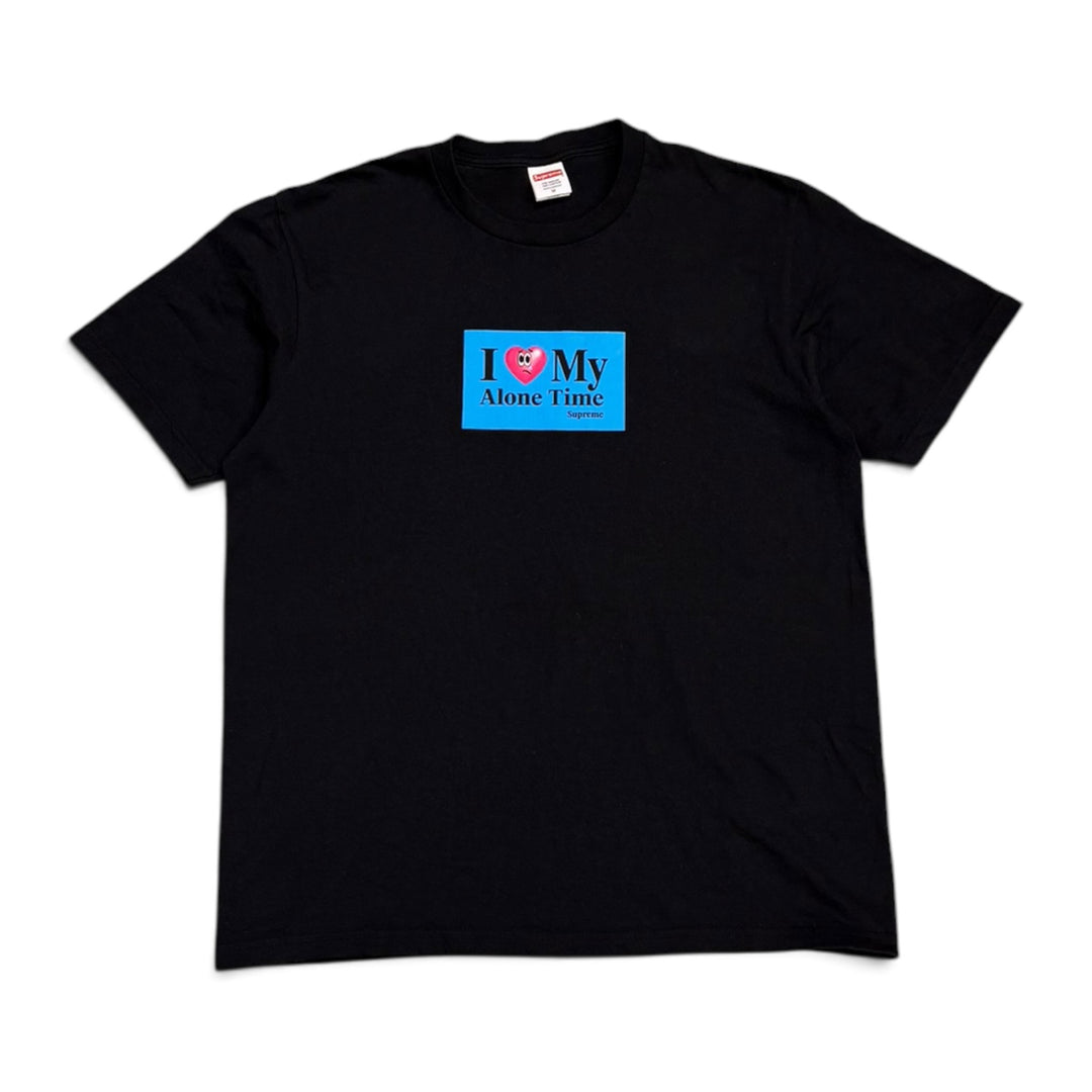 Supreme I Love My Alone Time T shirt Black (M)