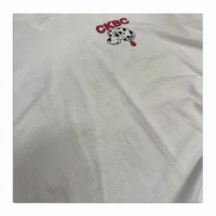 Vintage Single Stitch CKBC Graphic T shirt White (XXL)