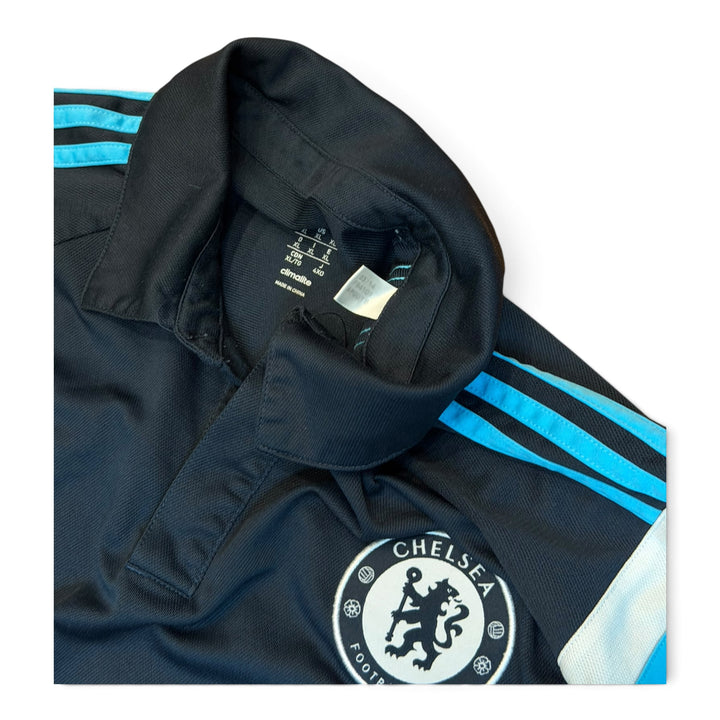 00's Vintage Adidas Chelsea Navy Polo Shirt (XL)