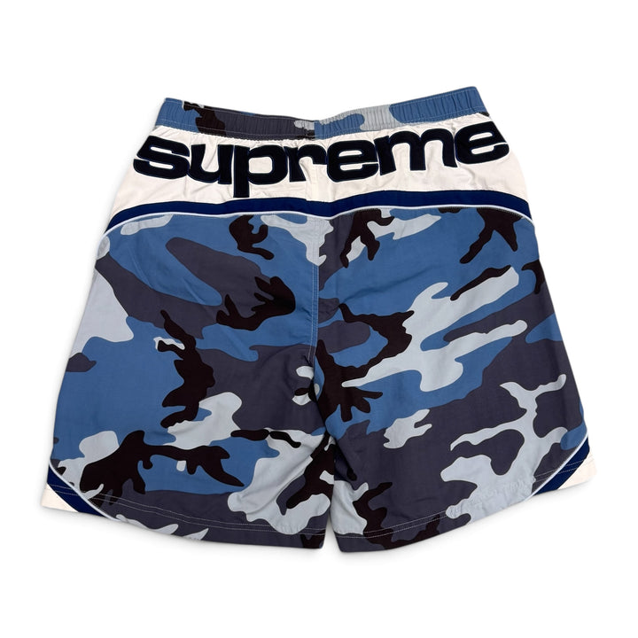 Supreme Paneled Water Shorts Blue Camo (L)