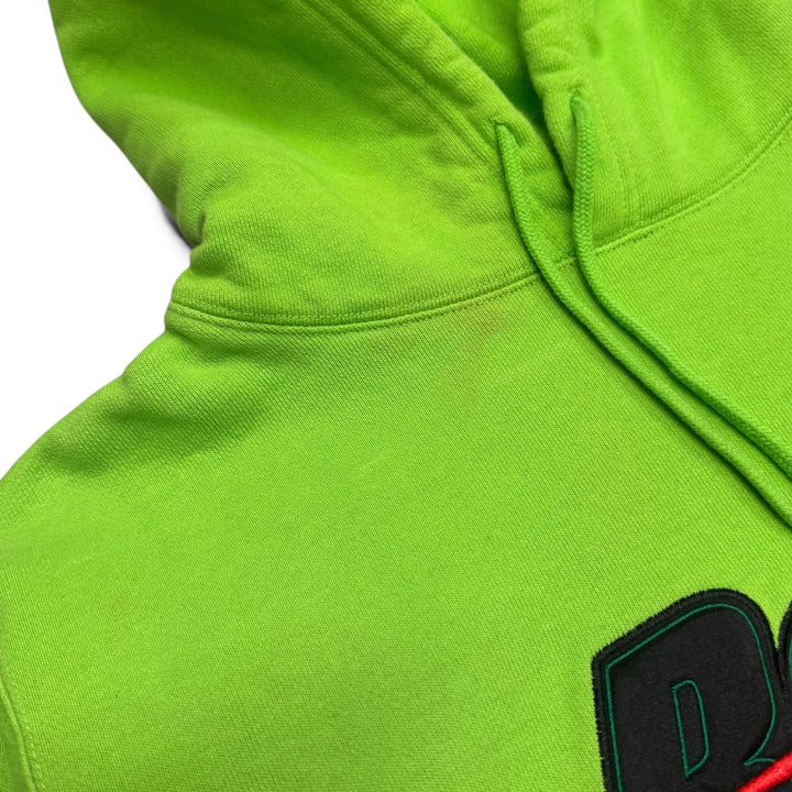 Bott Lime Green Spell Out Pullover Hoodie (M)
