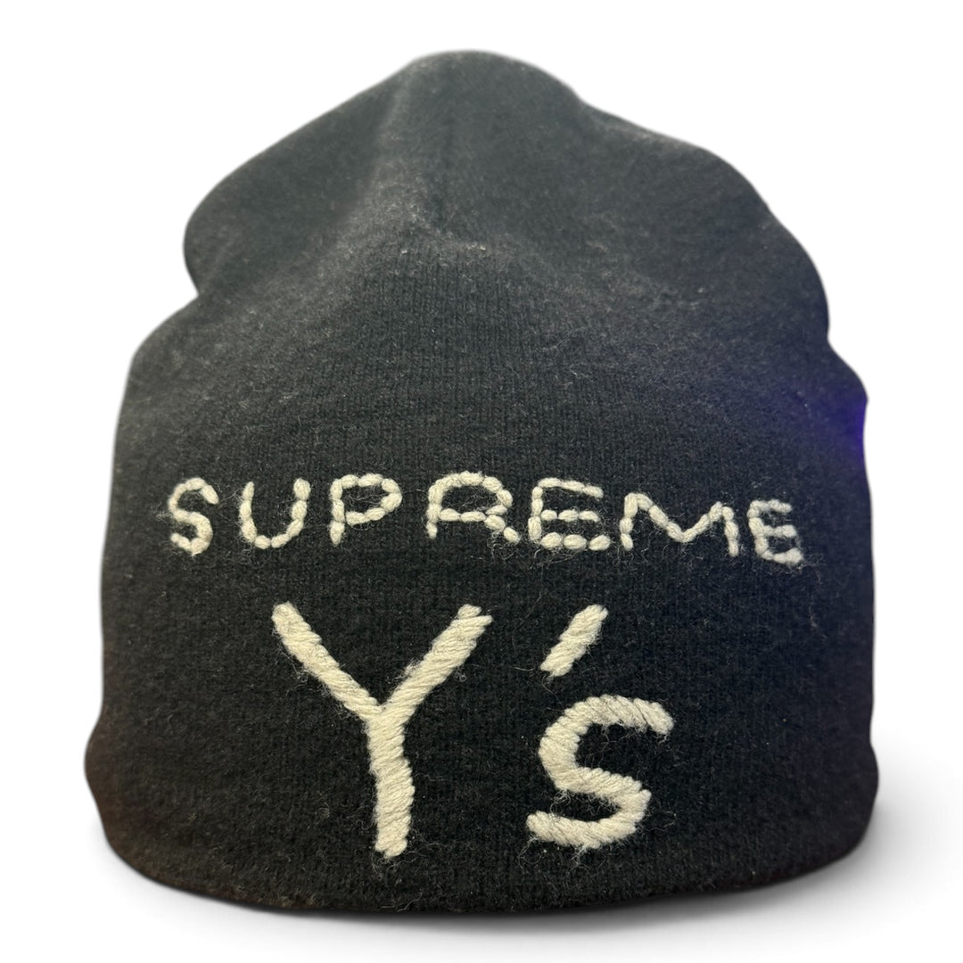 Supreme X Yohji Yamamoto Skull Beanie Black