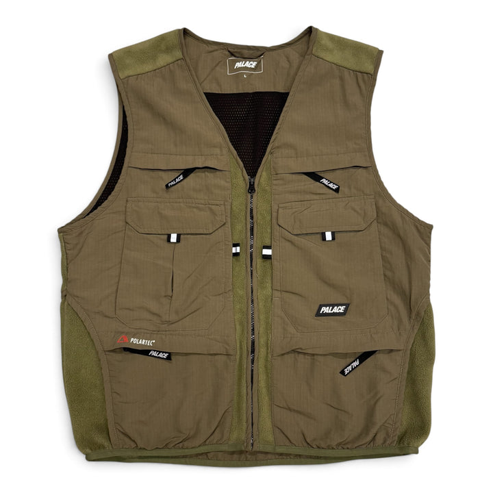 Palace Warm Mit Tech Polartec Vest Green (L)