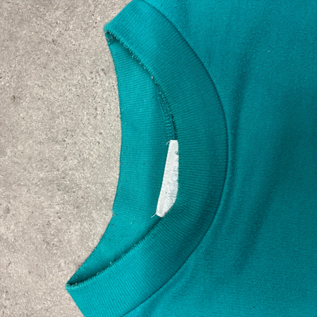 80's Vintage Adidas Teal & Purple Full Tracksuit Set (XL)