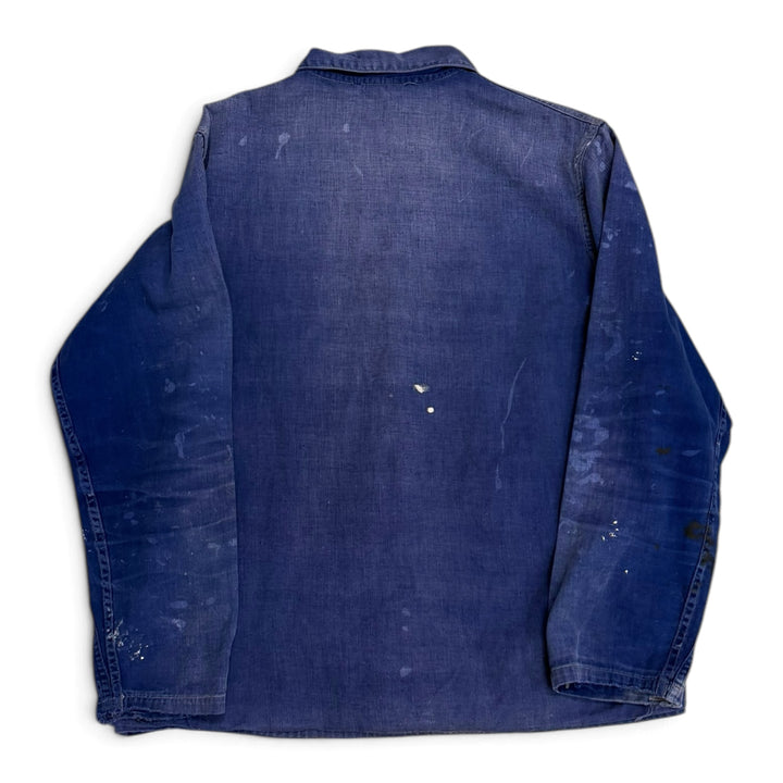 Vintage French Chore Jacket Blue (S)