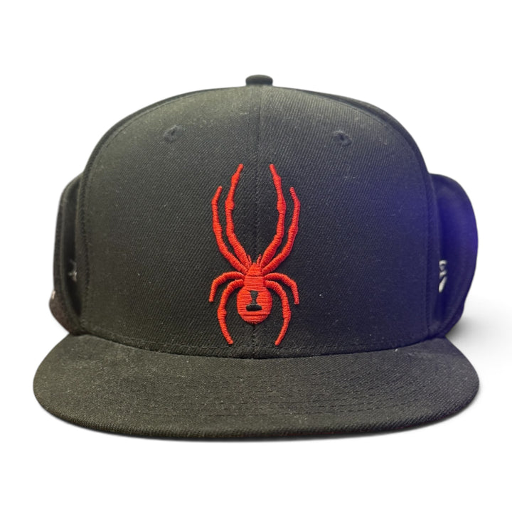 Supreme X Spyder Earflap New Era Fitted Cap Black