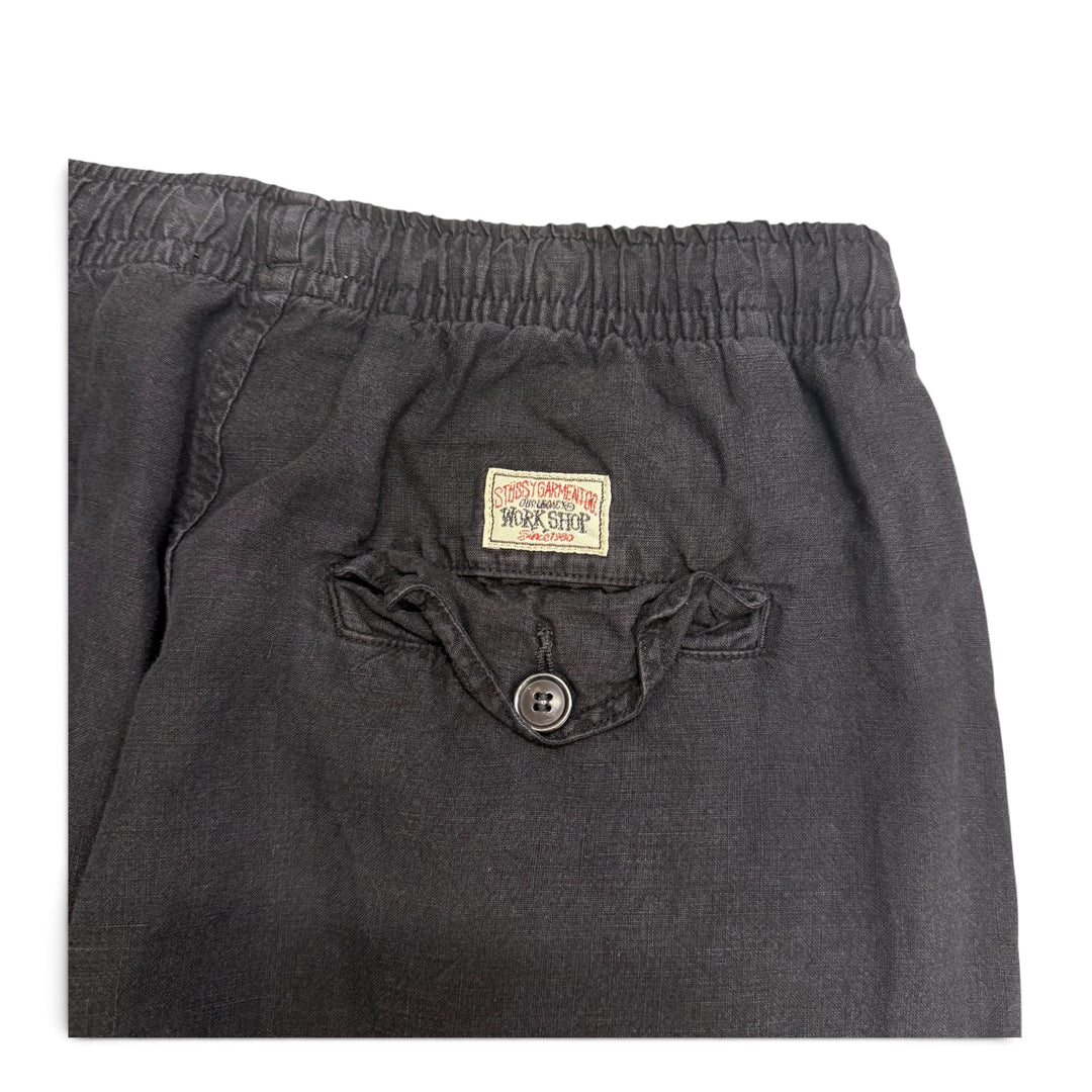 Stussy X Our Legacy Linen Trousers Black (S)