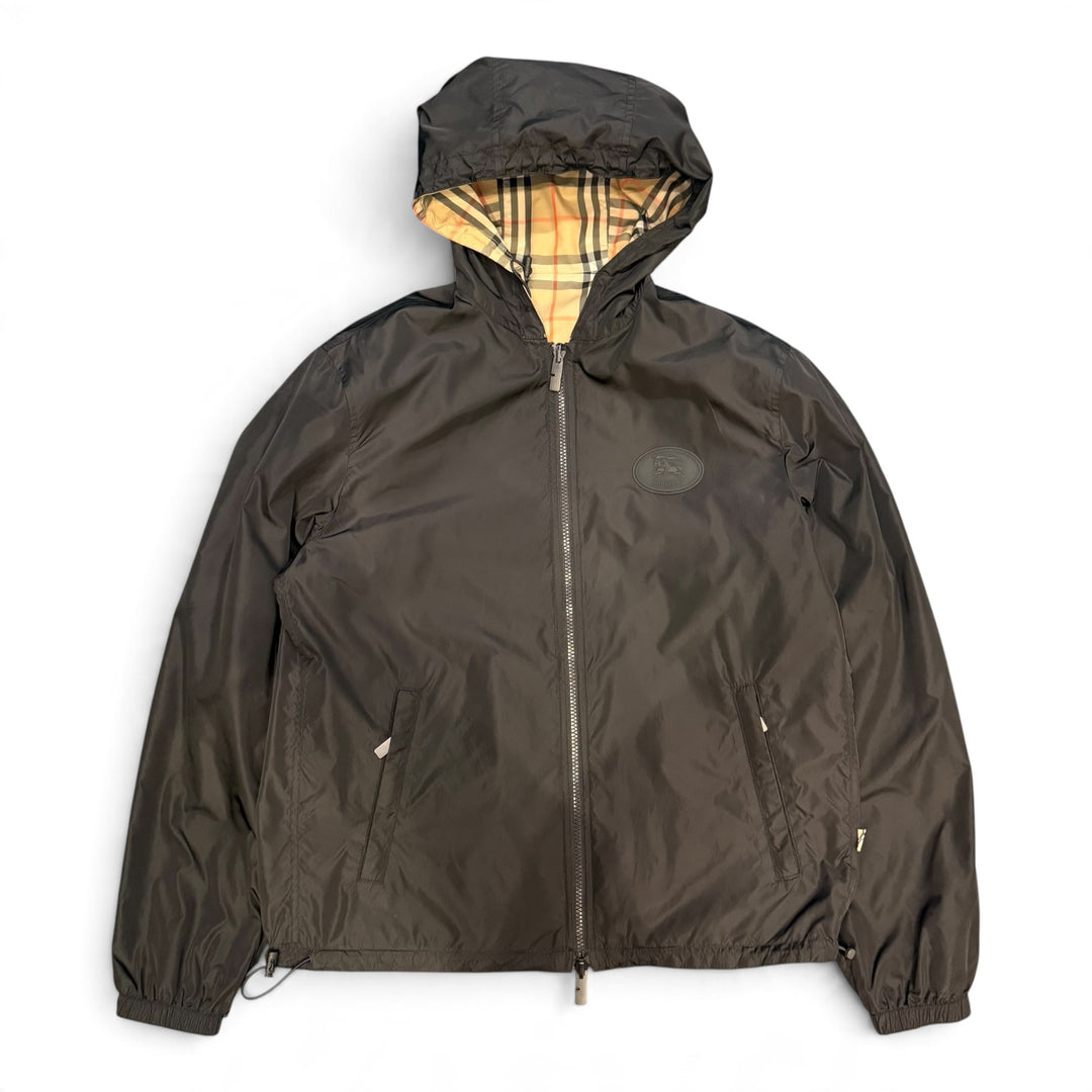Burberry Reversible Checkered Windbreaker Jacket (S)
