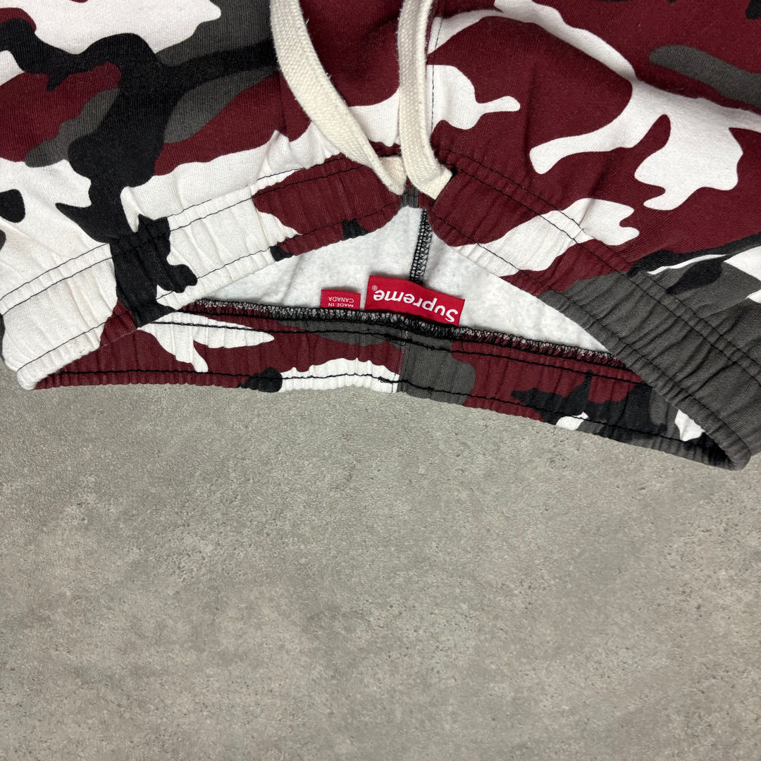 Supreme Red Camo Tracksuit Bottoms (L)