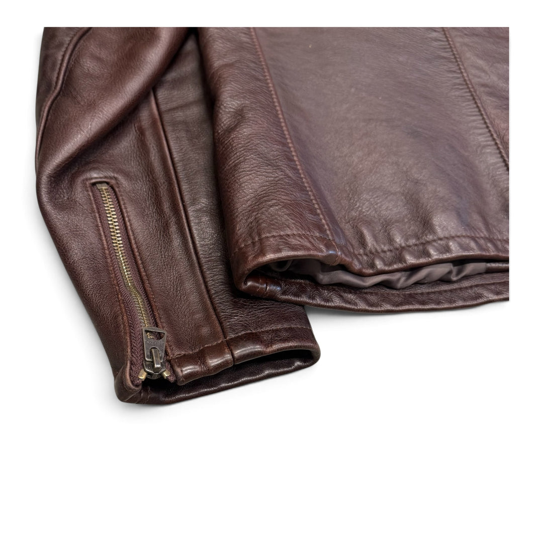 Vintage Schott Real Leather Jacket Brown (S)