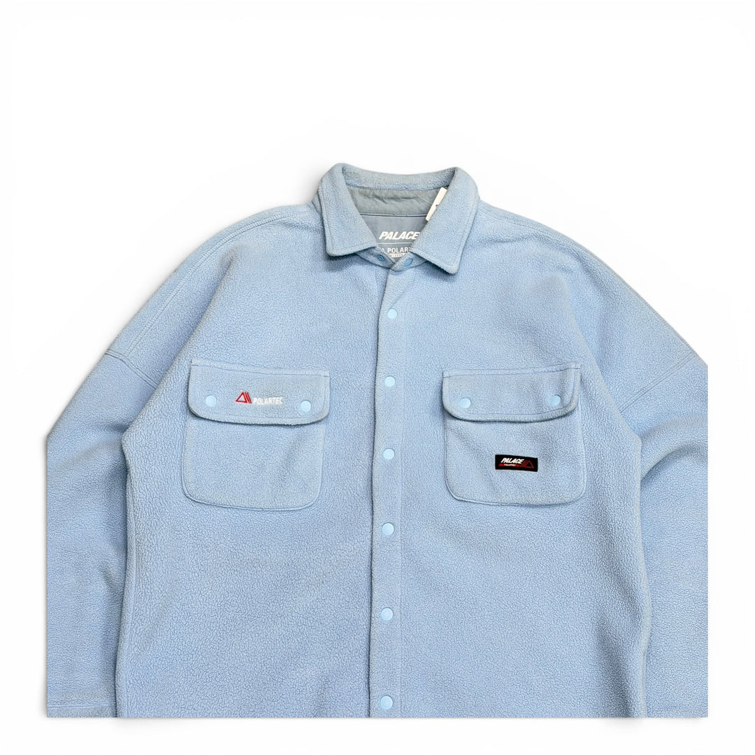 Palace Light Blue Polartec Drop Shoulder Shirt (S)
