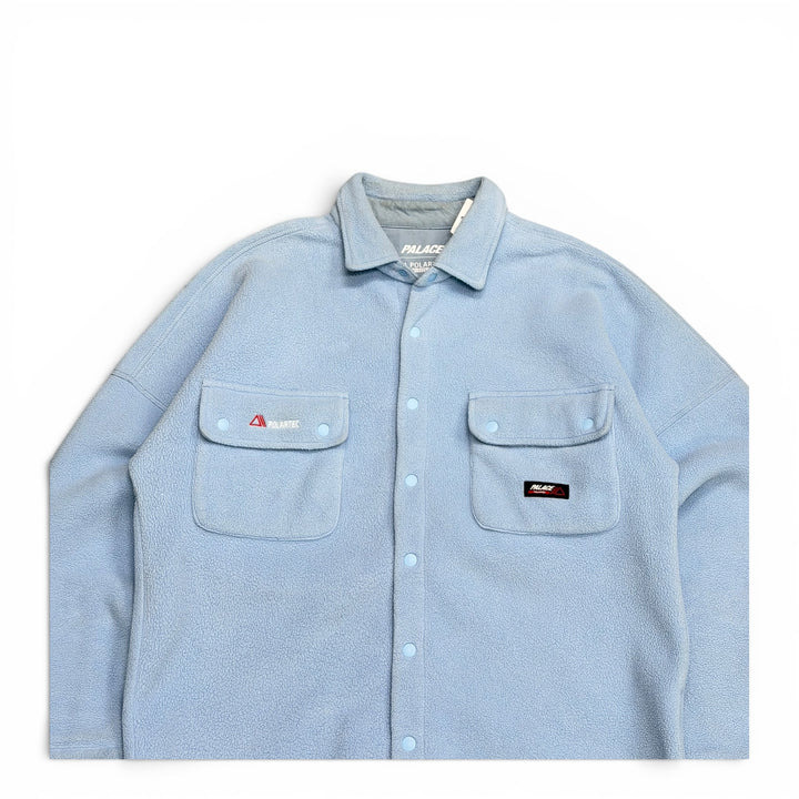 Palace Light Blue Polartec Drop Shoulder Shirt (S)
