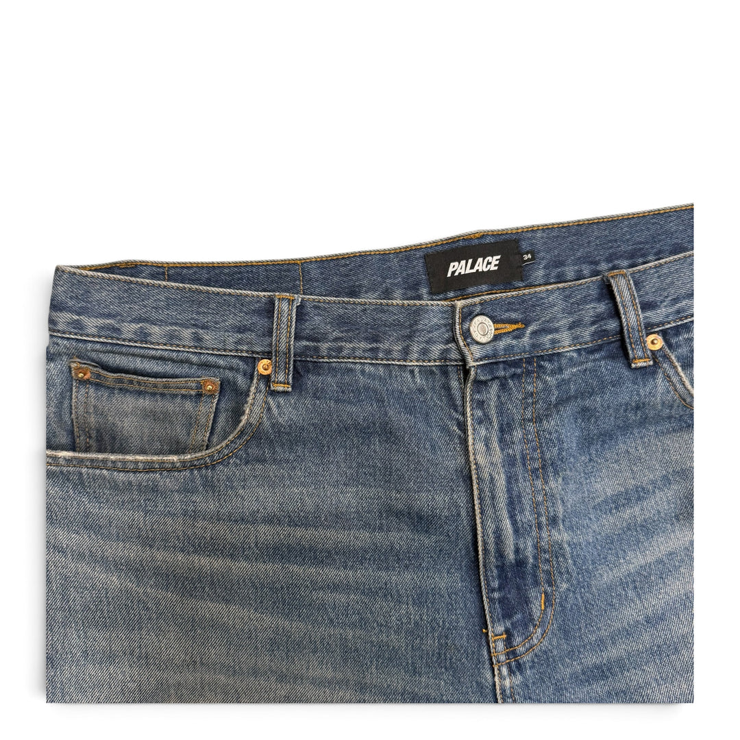Palace P90 Baggy Denim Jeans Blue (34)