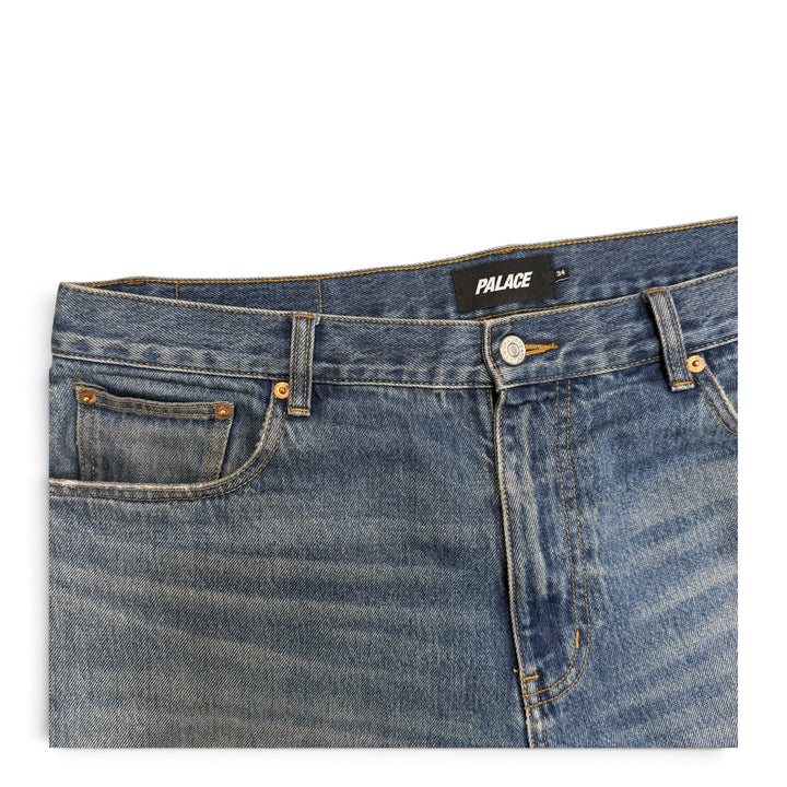Palace P90 Baggy Denim Jeans Blue (34)