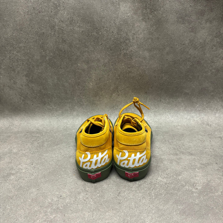 Vans x Patta Chukka 79 Vlt Lx Yellow Trainers (UK7.5)