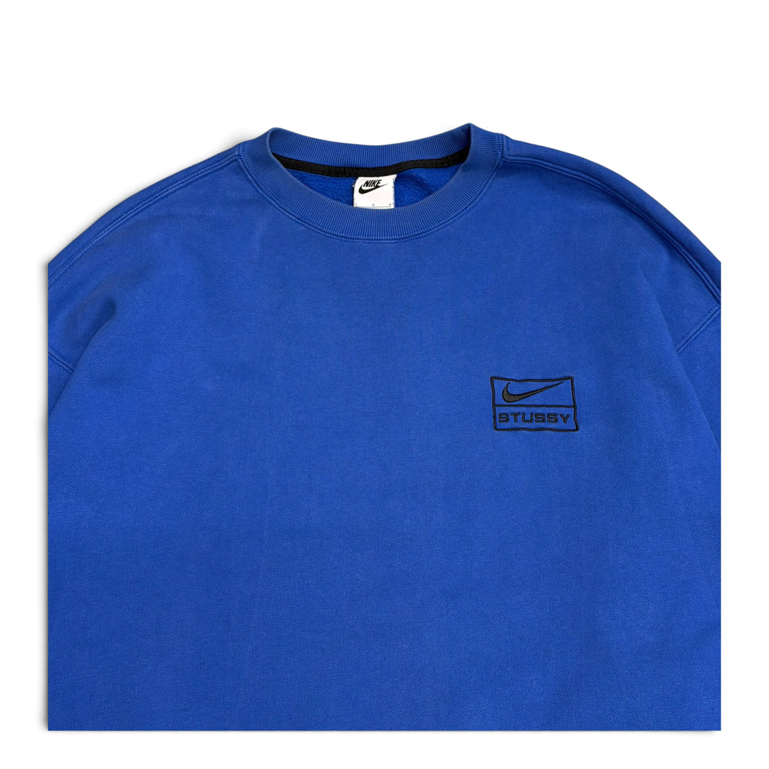 Stussy x Nike Blue Sweatshirt (L)