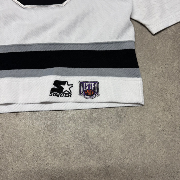 90's Vintage LA Kings Wayne Gretzky Starter Jersey (XL)