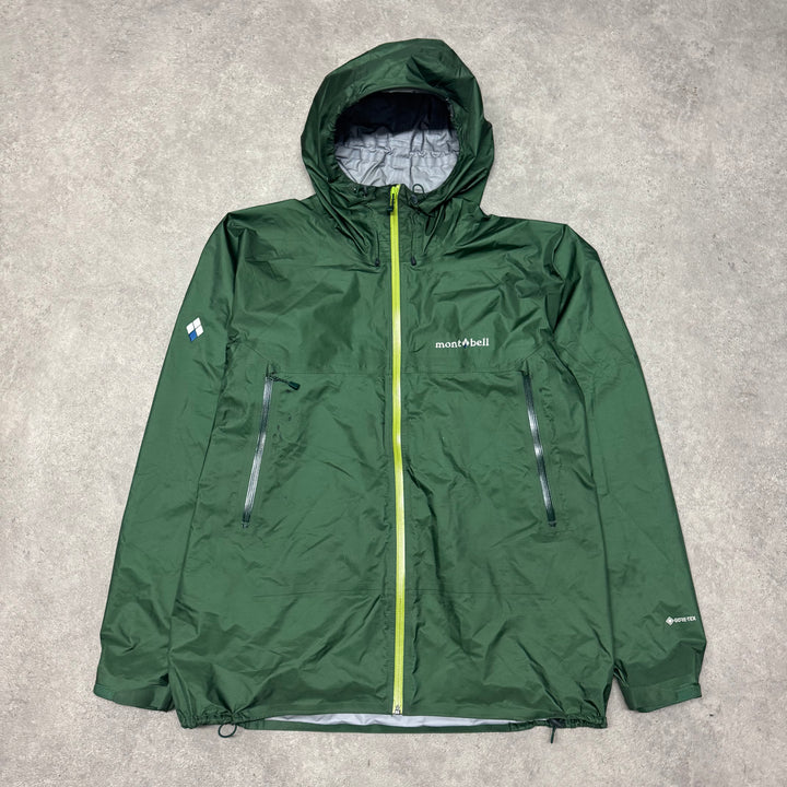 Montbell Green Hooded  Windbreaker (XL)