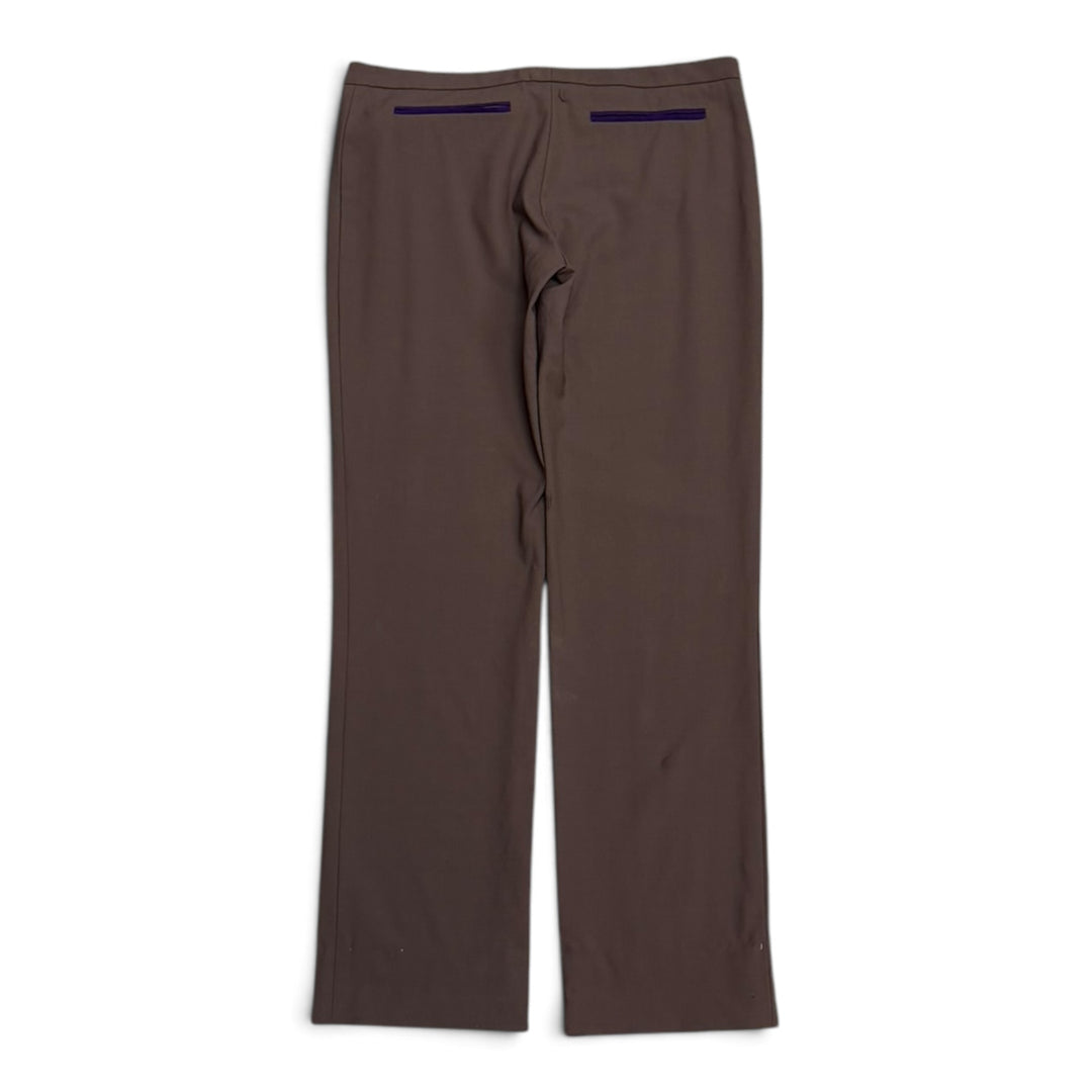 Vintage Fendi Straight Fit Trousers Light Brown (30)