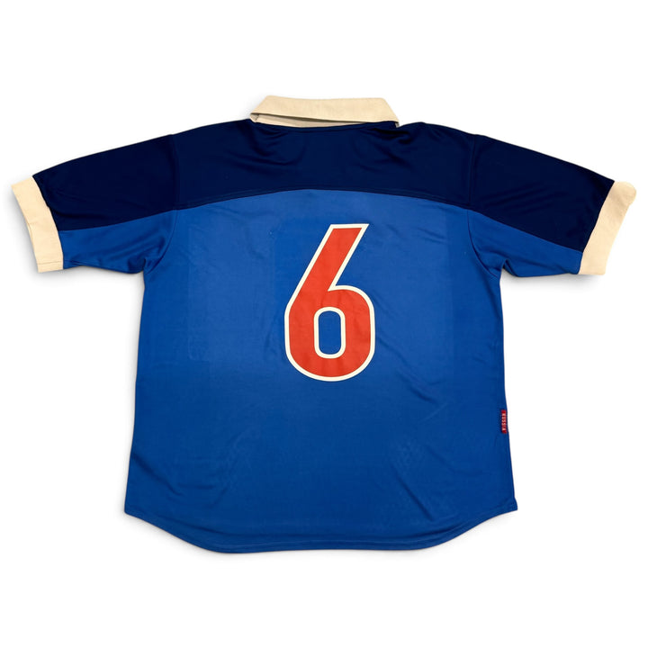 1998-00 Rusia Away Football Shirt Blue (L)