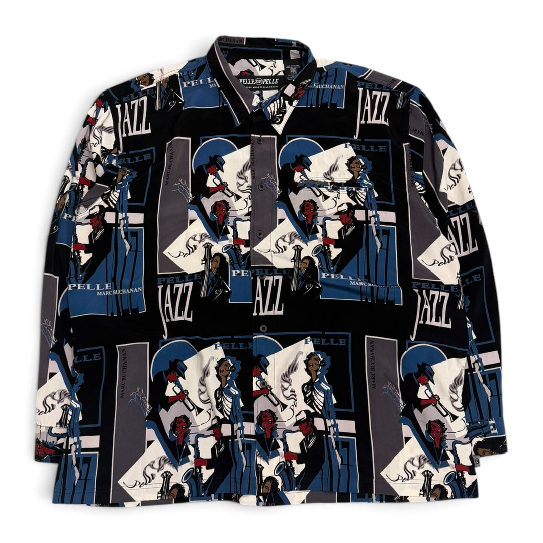 Vintage Pelle Pelle Marc Buchanan Jazz Shirt (XXL)