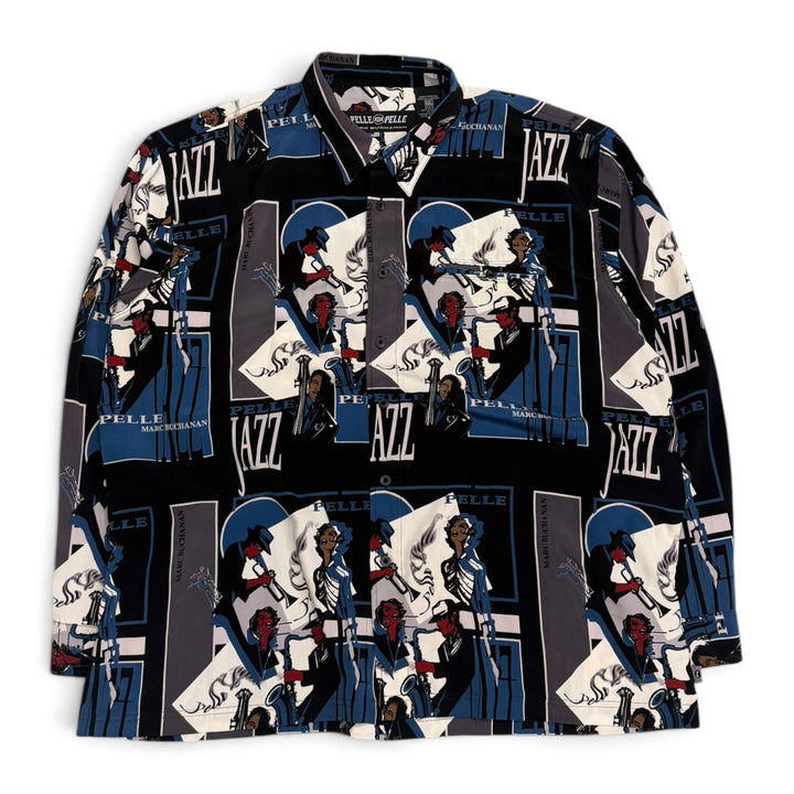 Vintage Pelle Pelle Marc Buchanan Jazz Shirt (XXL)