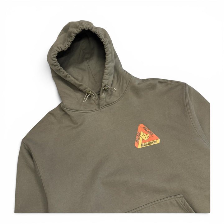 Palace X Maharishi Tri - Bonsai Hoodie Khaki (L)