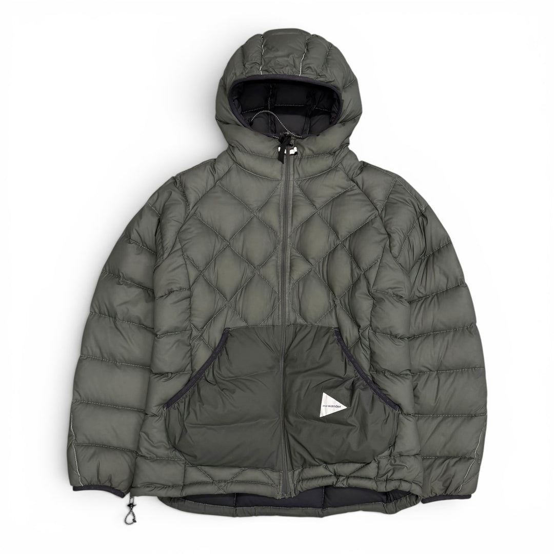 And Wander Puffer Jacket Green (M)