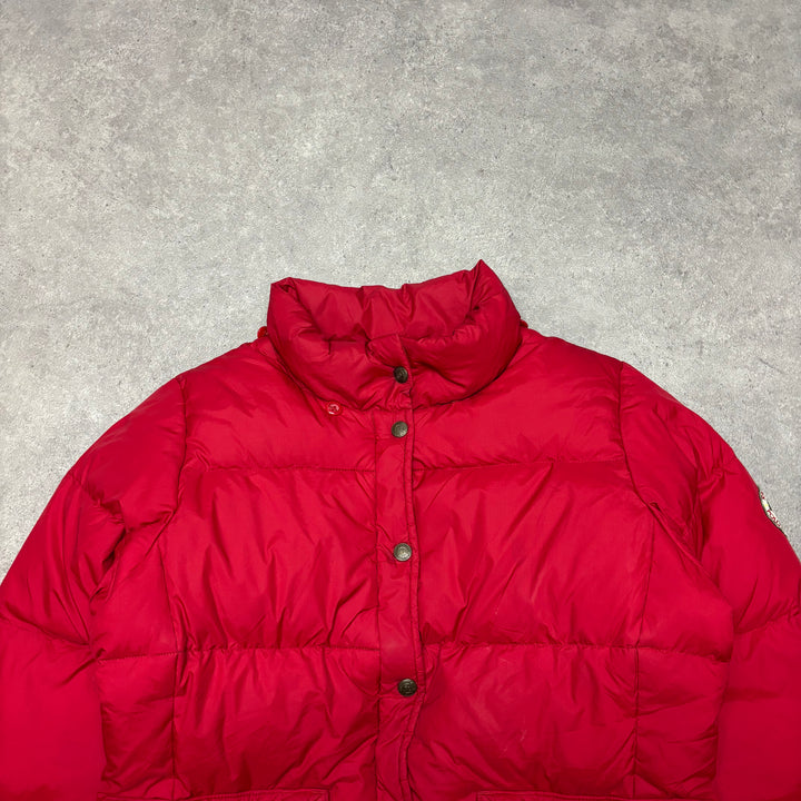 Vintage Polo Jeans Ralph Lauren Red Puffer Jacket (M)