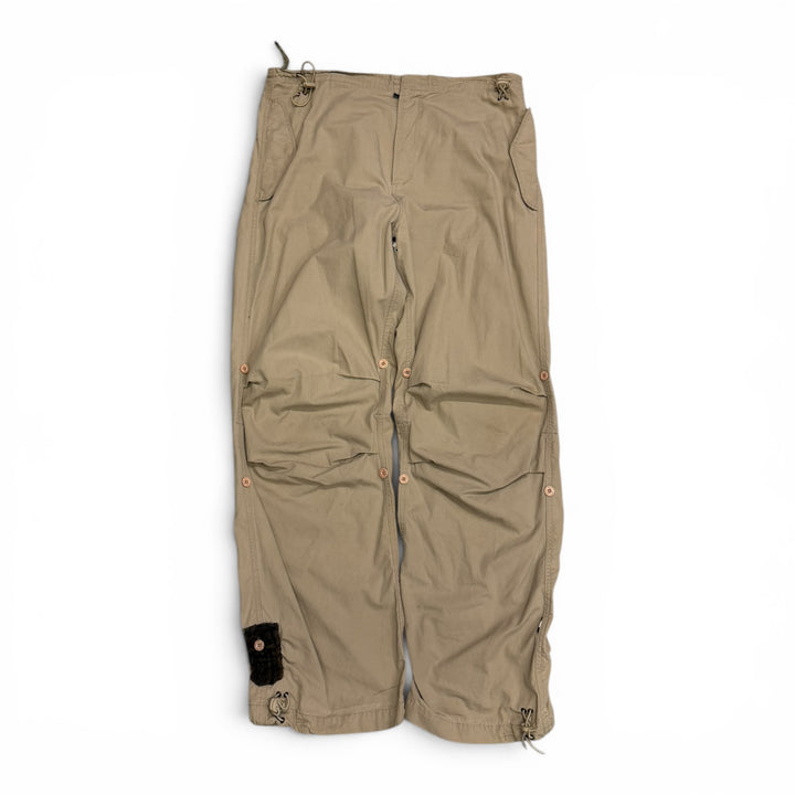 Vintage Maharishi Embroidered Trousers Beige (L)