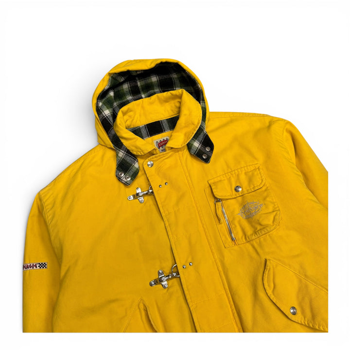 Vintage Energie Fireman Claps Closure Jacket Yellow (M)