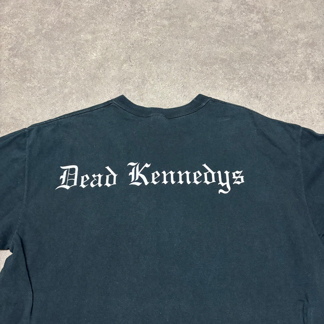 97' Vintage Dead Kennedys Black Graphic T-Shirt (XL)