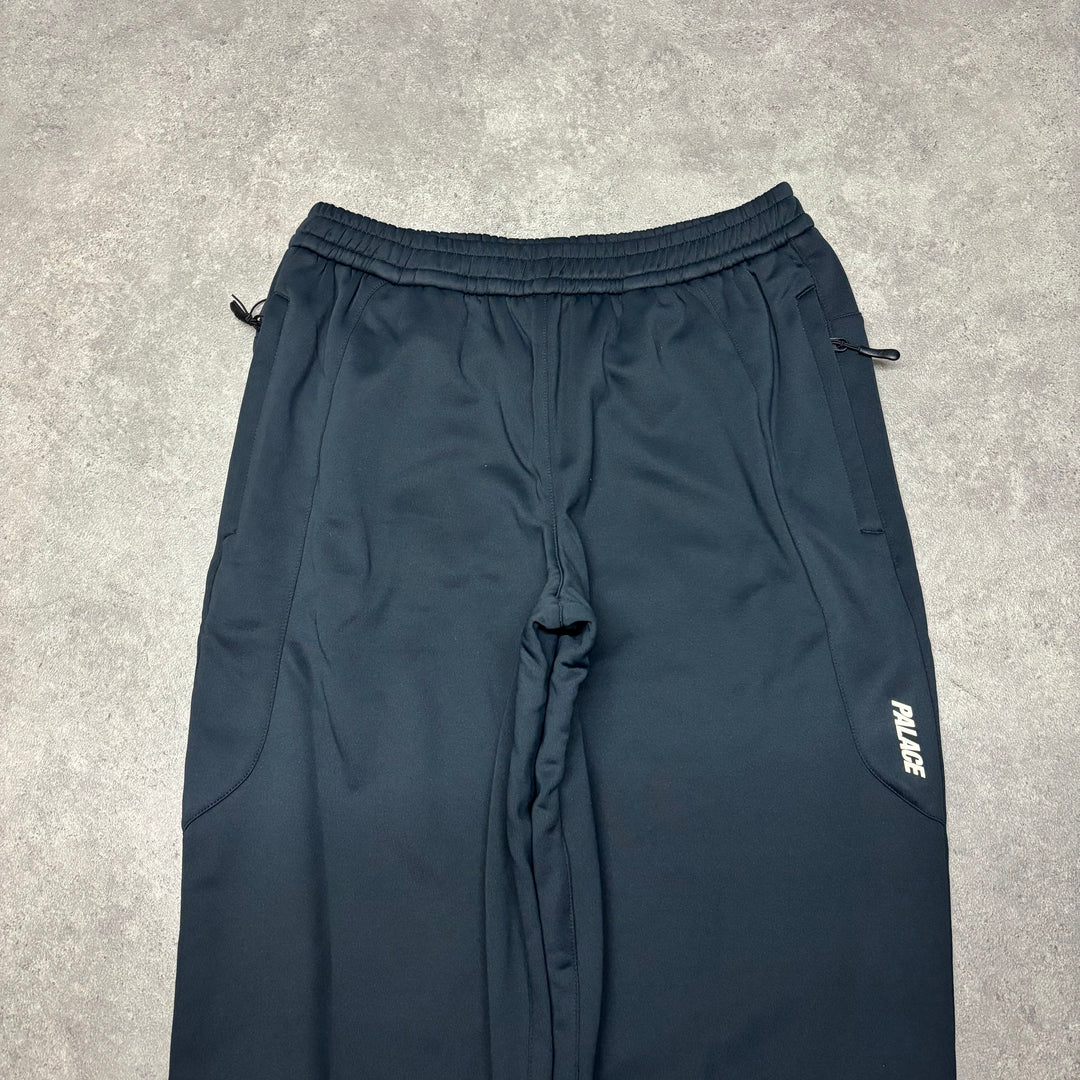Palace Black P-Tec Fleece Tracksuit Bottoms (M)