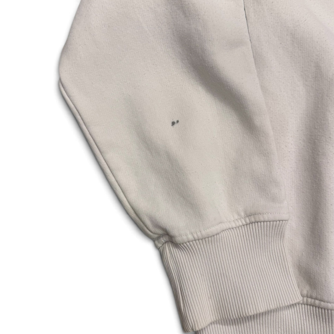 00's Vintage Nike White Central Swoosh Sweatshirt (L)