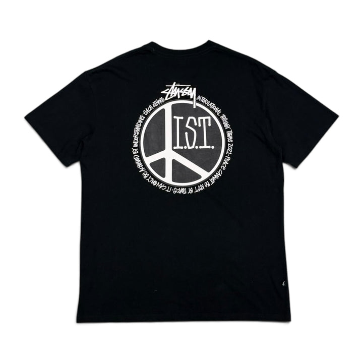Stussy Black Graphic T-shirt (M)
