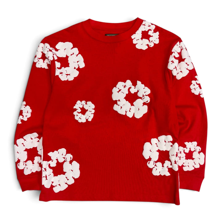 Denim Tears Wreath Sweatshirt Red (M)