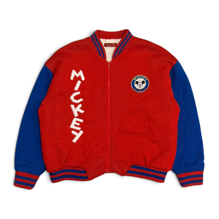 Vintage Walt Disney Mickey Fleece Lined Jacket (L)