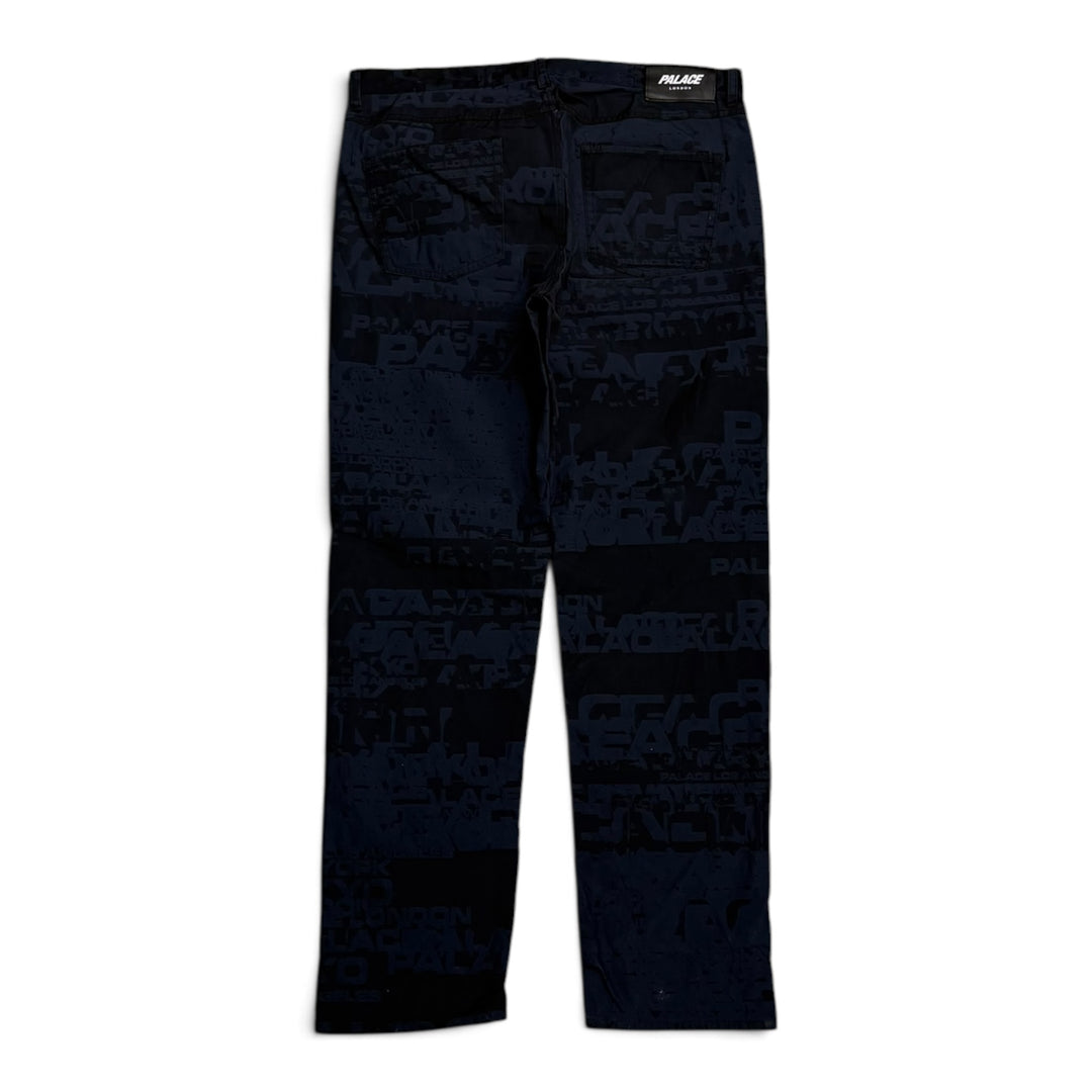 Palace Cities Jacquard Navy Two Piece Set (XL)