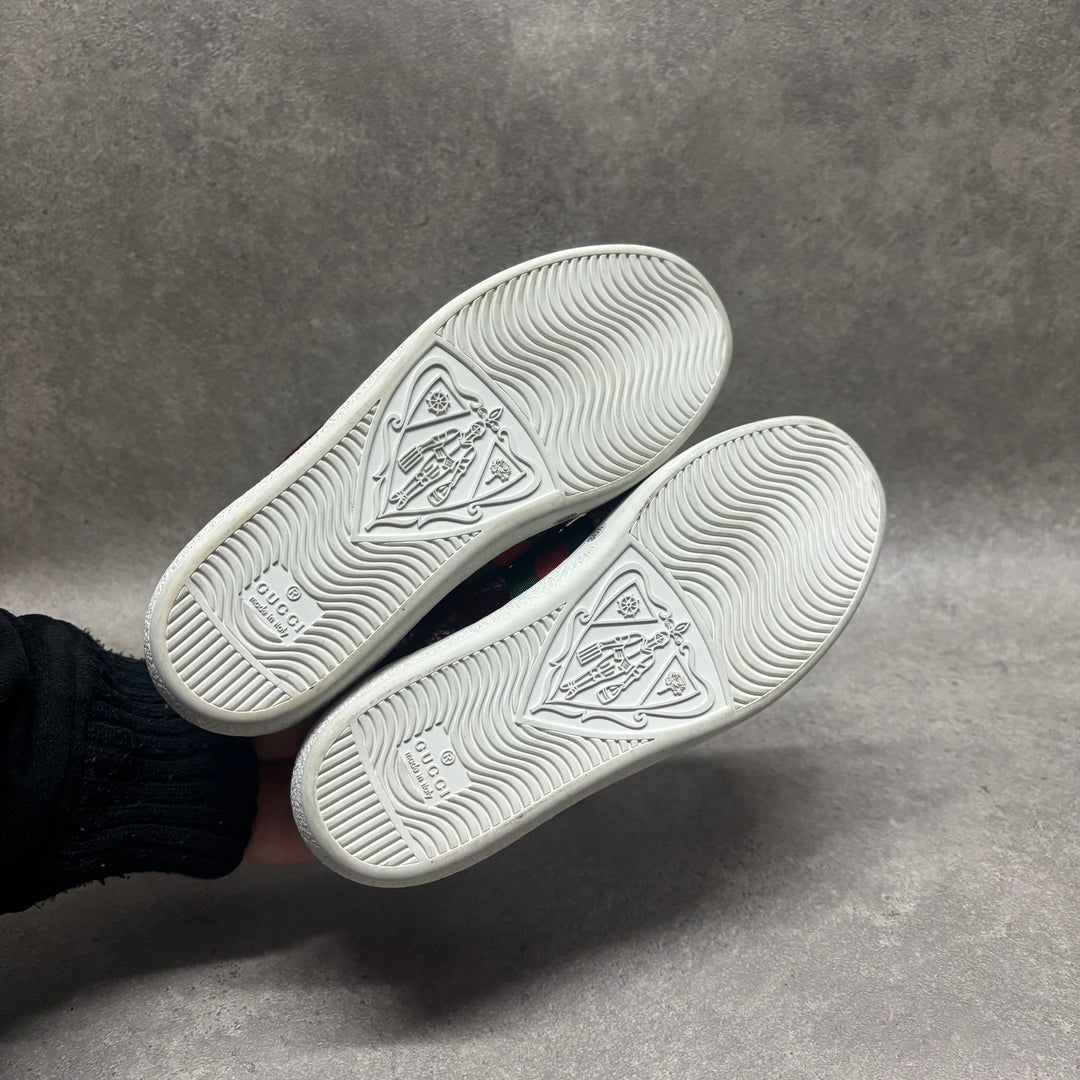 Gucci Ace Velvet Trainers (UK4)