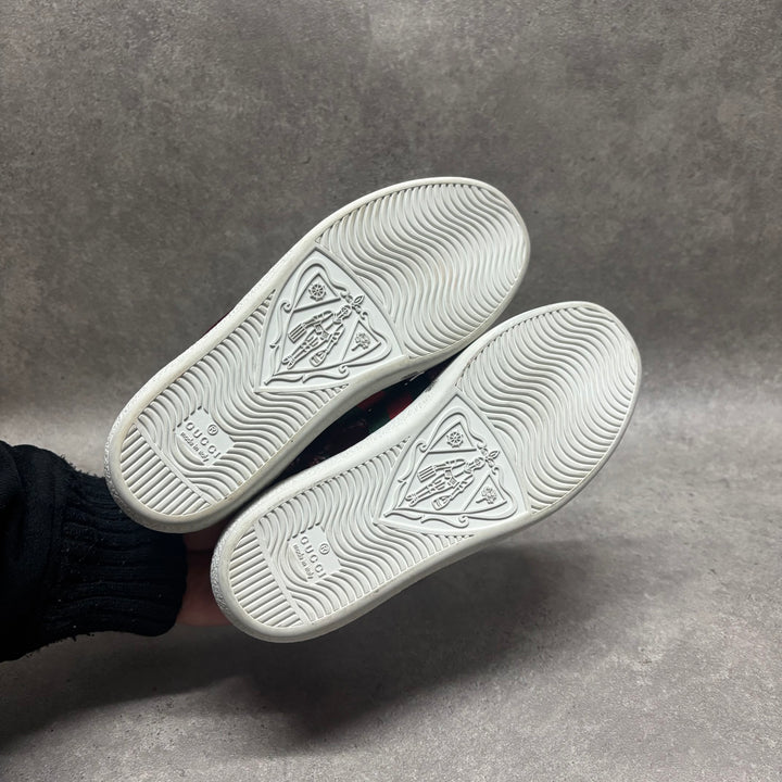 Gucci Ace Velvet Trainers (UK4)