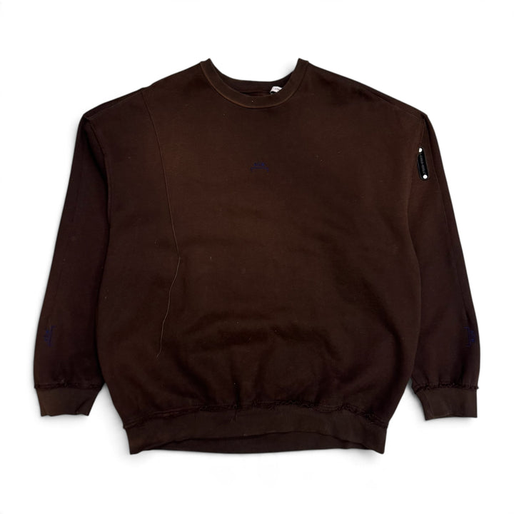 A-Cold-Wall Crew Neck Sweatshirt Brown (M)