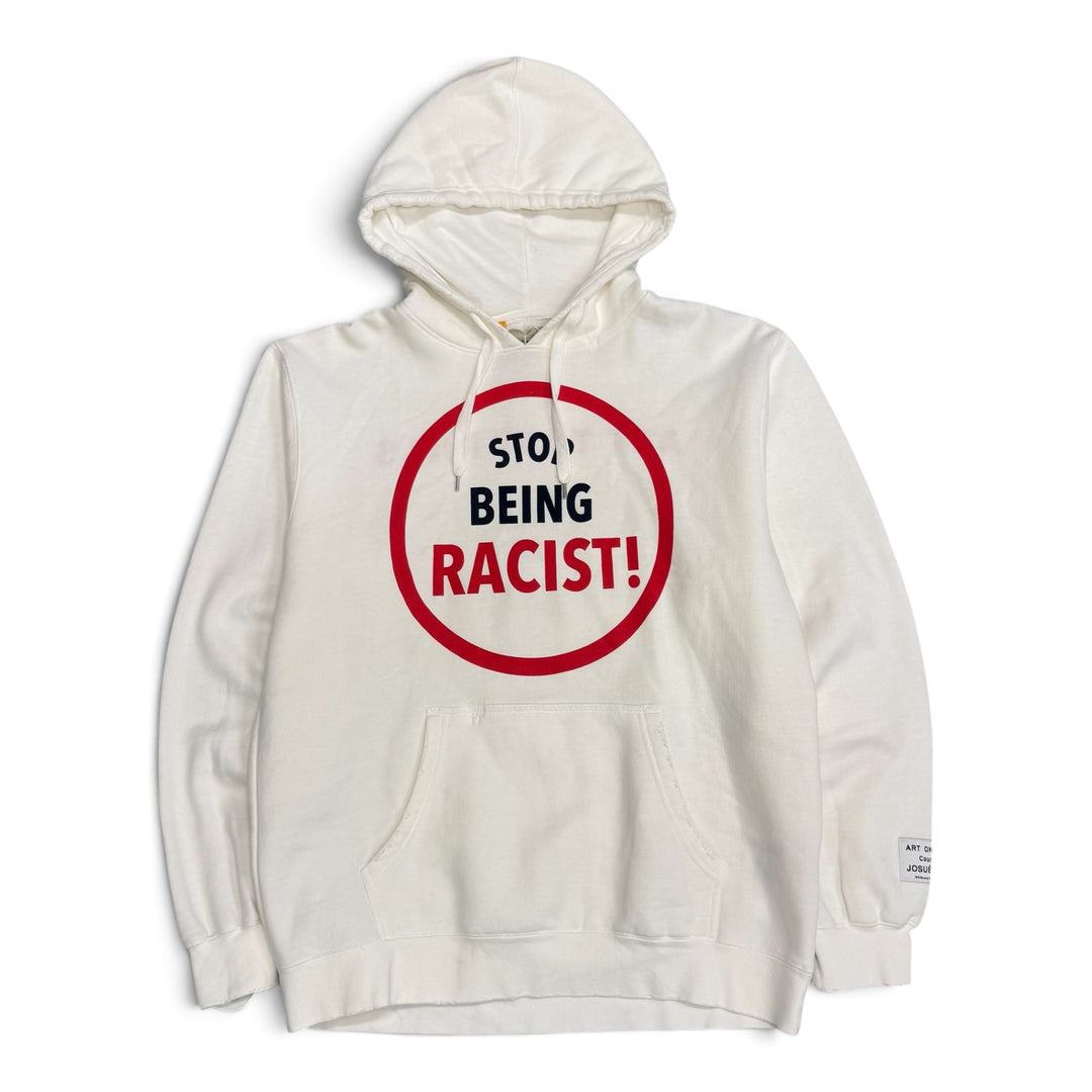 Gallery Dept Graphic Hoodie White (L)